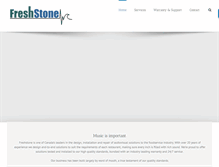 Tablet Screenshot of freshstone.com